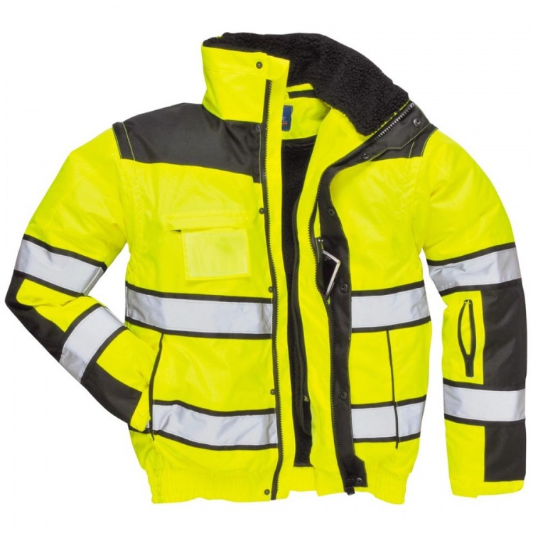 Portwest C466 Hi Vis Classic Bomber Jacket 3 in 1